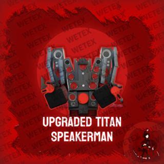  TTD Upgraded Titan Speakerman Value 